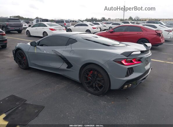 1G1YA2D42R5103454 2024 CHEVROLET CORVETTE Серый Задняя левая четверть