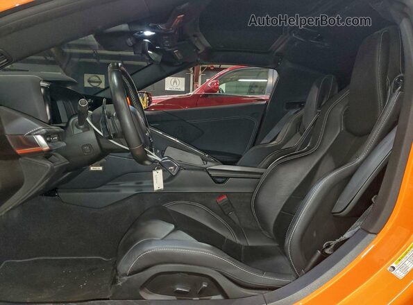 1G1YA2D44R5115332 2024 CHEVROLET CORVETTE Orange Front interior view