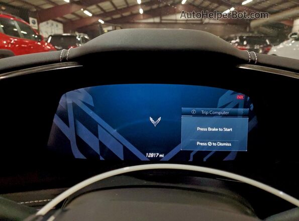 1G1YA2D44R5115332 2024 CHEVROLET CORVETTE Orange Engine compartment view