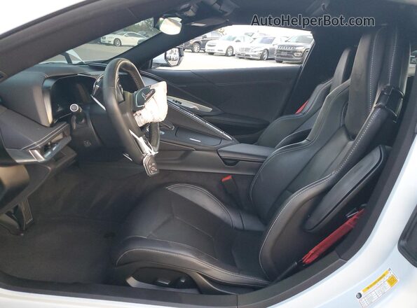 1G1YA2D45P5108144 2023 CHEVROLET CORVETTE Silver Widok wnętrza z przodu