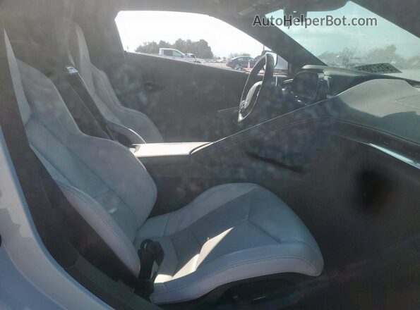1G1YA2D47P5139721 2023 CHEVROLET CORVETTE Silver Rear seats view