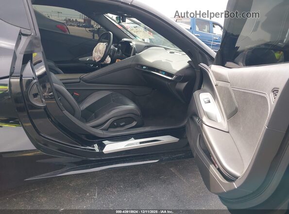 1G1YA2D48N5110502 2022 CHEVROLET CORVETTE Black წინა სალონის ხედი
