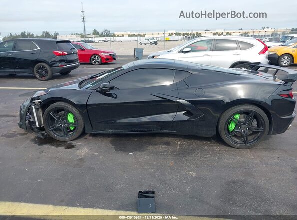 1G1YA2D48N5110502 2022 CHEVROLET CORVETTE Black უკანა სალონის ხედი