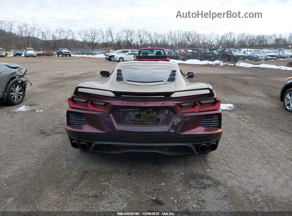 1G1YA2D49M5123399 2021 CHEVROLET CORVETTE Burgundy 