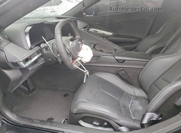 1G1YA2D49S5113288 2025 CHEVROLET CORVETTE Black Սալոնի դիմացի տեսք