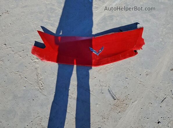 1G1YA2D71K5114901 2019 CHEVROLET CORVETTE Red Engine compartment view