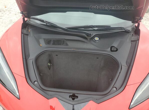 1G1YA3D44P5131307 2023 CHEVROLET CORVETTE Red Вид задньої частини салону