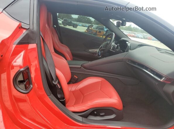 1G1YA3D44P5131307 2023 CHEVROLET CORVETTE Red Вид задніх сидінь