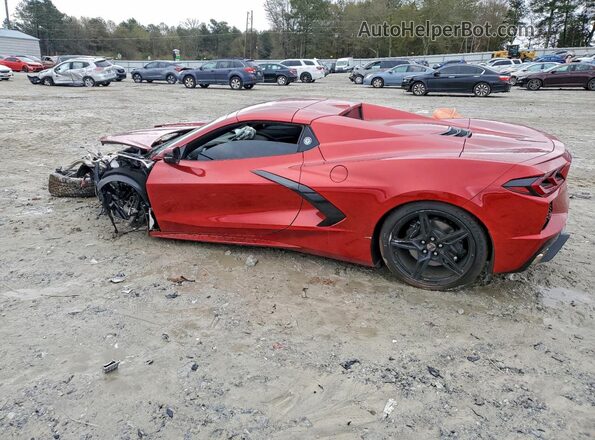 1G1YA3D46M5108560 2021 CHEVROLET CORVETTE Red Rear left