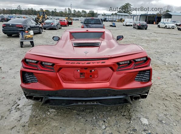 1G1YA3D46M5108560 2021 CHEVROLET CORVETTE Red Rear view