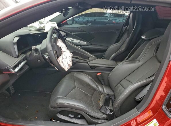 1G1YA3D46M5108560 2021 CHEVROLET CORVETTE Red Front interior view
