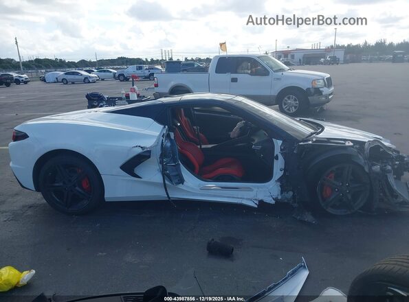1G1YA3D48T5100894 2026 CHEVROLET CORVETTE Белый Панорамный вид салона 360°