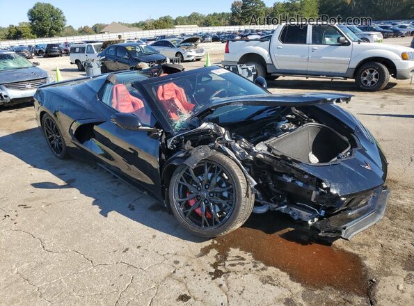 1G1YA3D48T5102967 2026 CHEVROLET CORVETTE Black Передня права чверть