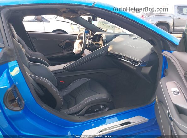 1G1YB2D45S5111230 2025 CHEVROLET CORVETTE Blue Vista interior delantera