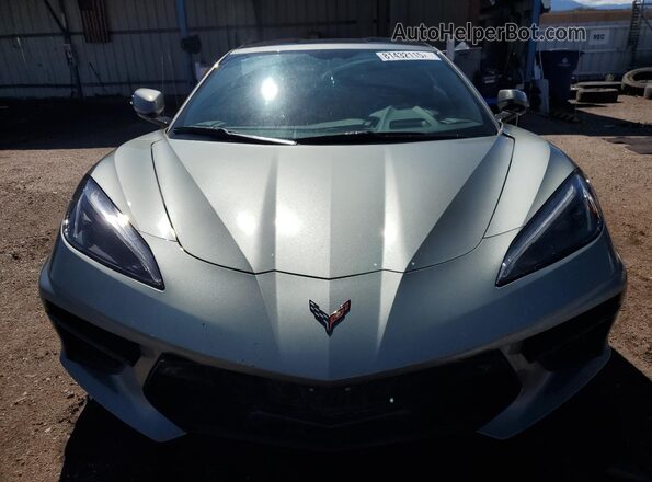 1G1YB2D47P5101323 2023 CHEVROLET CORVETTE Silver Widok z przodu