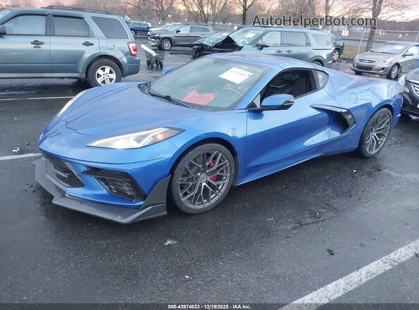 1G1YB2D48N5116801 2022 CHEVROLET CORVETTE Blue 