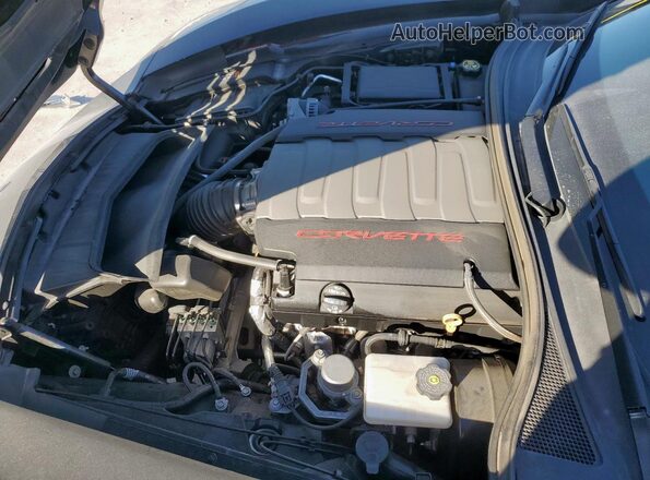 1G1YB2D74K5108183 2019 CHEVROLET CORVETTE Black Widok wnętrza z tyłu