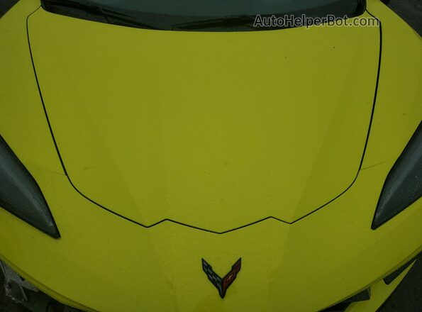 1G1YB3D45R5103273 2024 CHEVROLET CORVETTE Yellow Vista interior trasera