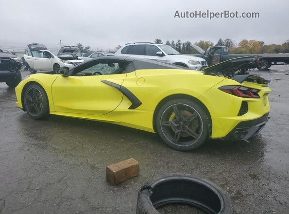 1G1YB3D45R5103273 2024 CHEVROLET CORVETTE Yellow Trasero izquierdo