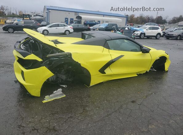 1G1YB3D45R5103273 2024 CHEVROLET CORVETTE Yellow Trasero derecho