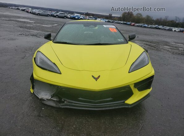 1G1YB3D45R5103273 2024 CHEVROLET CORVETTE Yellow Vista frontal