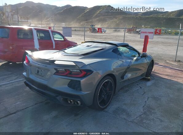 1G1YC2D49R5122089 2024 CHEVROLET CORVETTE Gray უკანა მარჯვენა