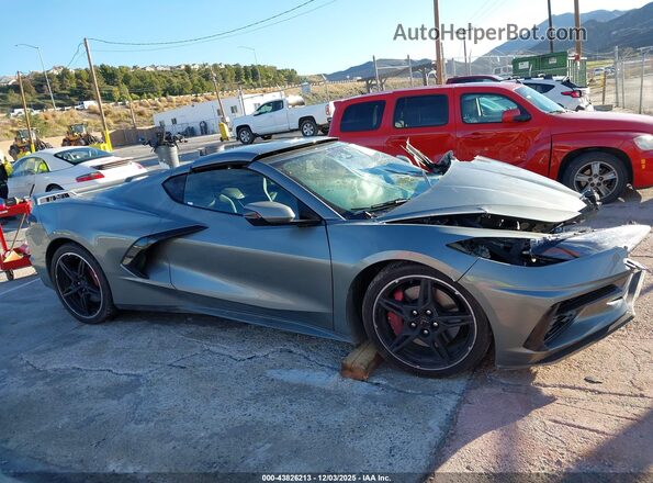 1G1YC2D49R5122089 2024 CHEVROLET CORVETTE Gray უკანა სალონის ხედი