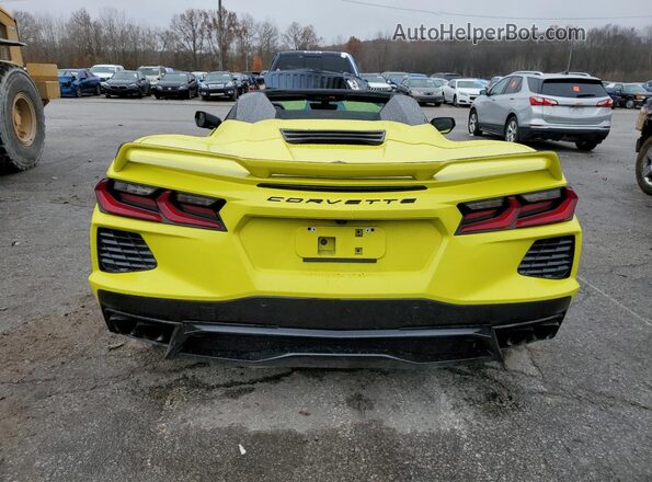 1G1YC3D40P5121920 2023 CHEVROLET CORVETTE Yellow Հետևի տեսք