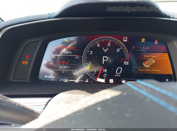 1G1YC3D44P5142298 2023 CHEVROLET CORVETTE Blue Vista de los asientos traseros