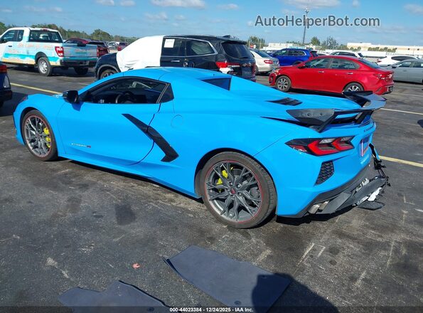 1G1YC3D44P5142298 2023 CHEVROLET CORVETTE Blue Trasero izquierdo