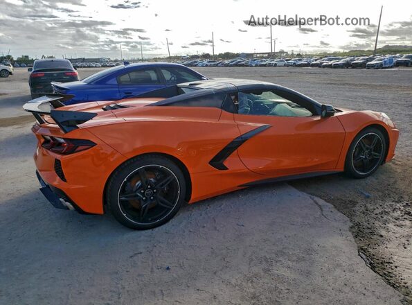 1G1YC3D46N5110336 2022 CHEVROLET CORVETTE Orange 