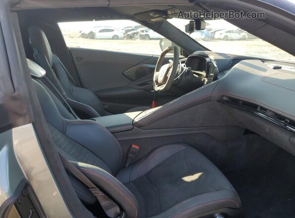 1G1YC3D46P5139239 2023 CHEVROLET CORVETTE Gray უკანა სავარძლების ხედი