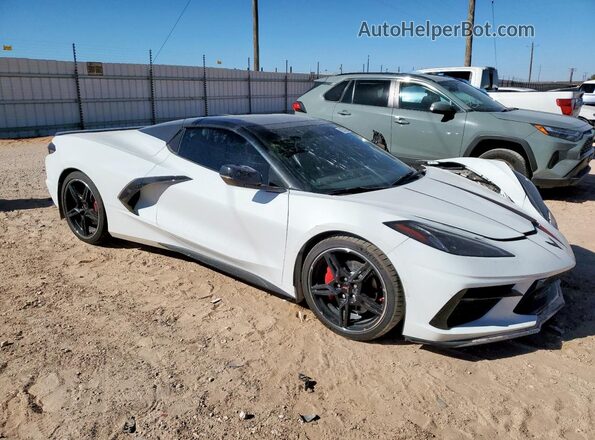 1G1YC3D47N5100978 2022 CHEVROLET CORVETTE White Delantero derecho