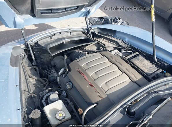 1G1YD2D70H5118003 2017 CHEVROLET CORVETTE Silver უკანა ხედი