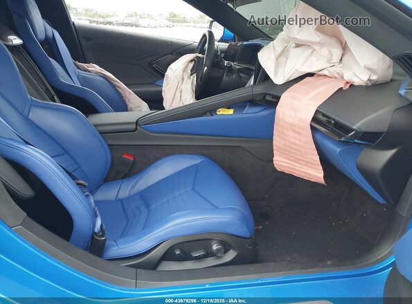 1G1YF3D36T5600769 2026 CHEVROLET CORVETTE Blue Widok wnętrza z przodu