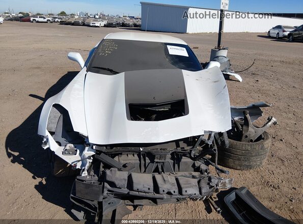 1G1YV2D77K5118570 2019 CHEVROLET CORVETTE Белый Вид щитка приборов
