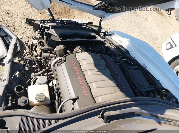 1G1YV2D77K5118570 2019 CHEVROLET CORVETTE Белый Вид сзади
