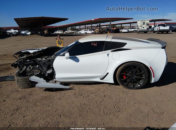 1G1YV2D77K5118570 2019 CHEVROLET CORVETTE Белый Панорамный вид салона 360°