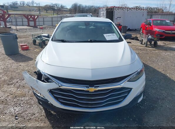 1G1ZB5ST3NF151370 2022 CHEVROLET MALIBU White Widok zestawu wskaźników