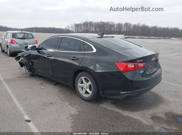 1G1ZB5ST4GF213748 2016 CHEVROLET MALIBU Черный Задняя левая четверть