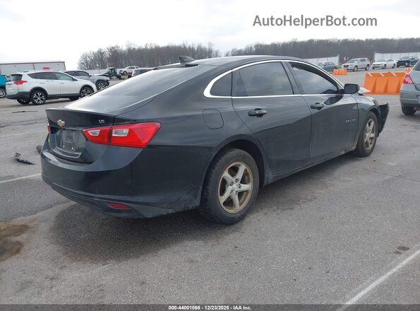 1G1ZB5ST4GF213748 2016 CHEVROLET MALIBU Черный Задняя правая четверть