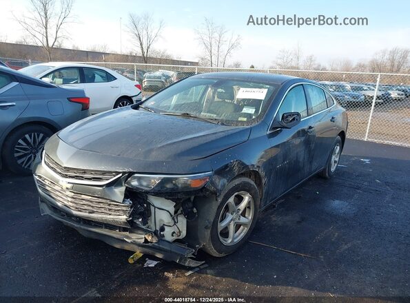 1G1ZB5ST4HF159868 2017 CHEVROLET MALIBU Gray Przód lewy