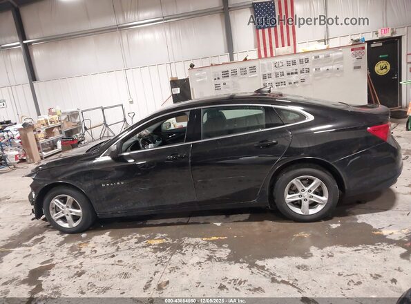 1G1ZB5ST7NF191497 2022 CHEVROLET MALIBU Black Вид задньої частини салону