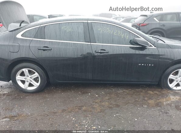 1G1ZB5STXLF150682 2020 CHEVROLET MALIBU Black Widok zestawu wskaźników