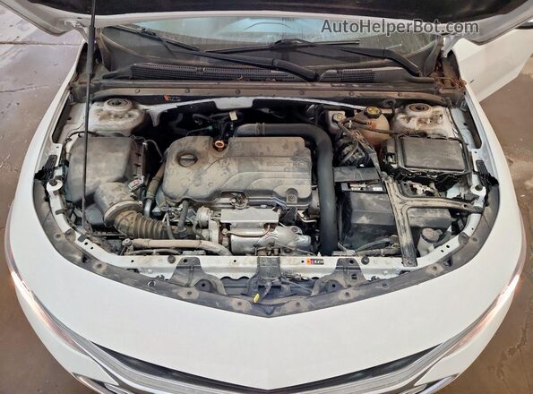1G1ZC5ST7MF087684 2021 CHEVROLET MALIBU White Widok wnętrza z tyłu