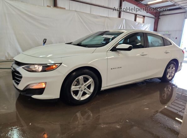 1G1ZC5ST7MF087684 2021 CHEVROLET MALIBU White Widok naklejki z numerem VIN