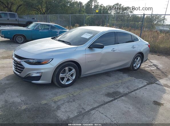 1G1ZC5ST8NF119026 2022 CHEVROLET MALIBU Silver Vista tres cuartos delantera izquierda