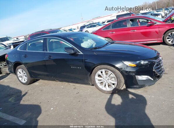 1G1ZD5ST0NF171649 2022 CHEVROLET MALIBU Black Вид задньої частини салону