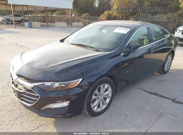 1G1ZD5ST3LF098810 2020 CHEVROLET MALIBU Black Առջևի ձախ երեք քառորդ տեսարան