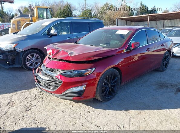 1G1ZD5ST4MF045504 2021 CHEVROLET MALIBU Red 